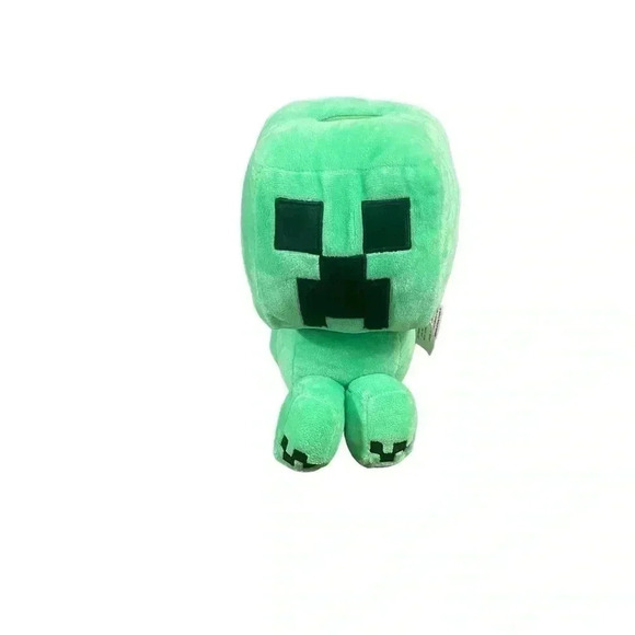 Minecraft Green Creeper Plush 10” Money Bank - Picture 1 of 7